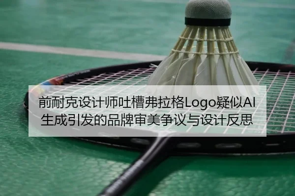 前耐克设计师吐槽弗拉格Logo疑似AI生成引发的品牌审美争议与设计反思